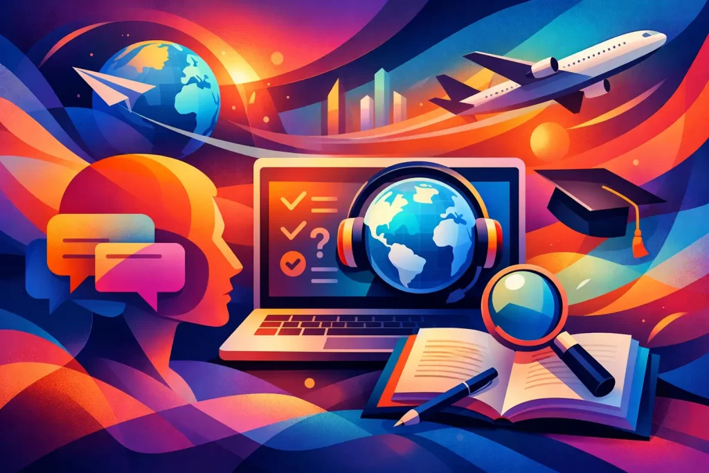 اختبار تحديد مستوى اللغة الانجليزية اونلاين