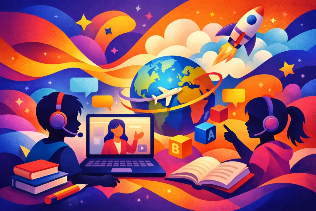 كيف تختار دورة انجليزي للاطفال اونلاين؟