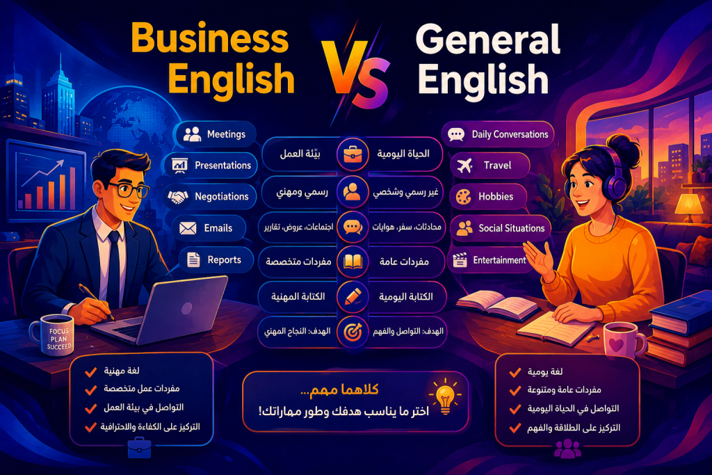 Business English vs General English